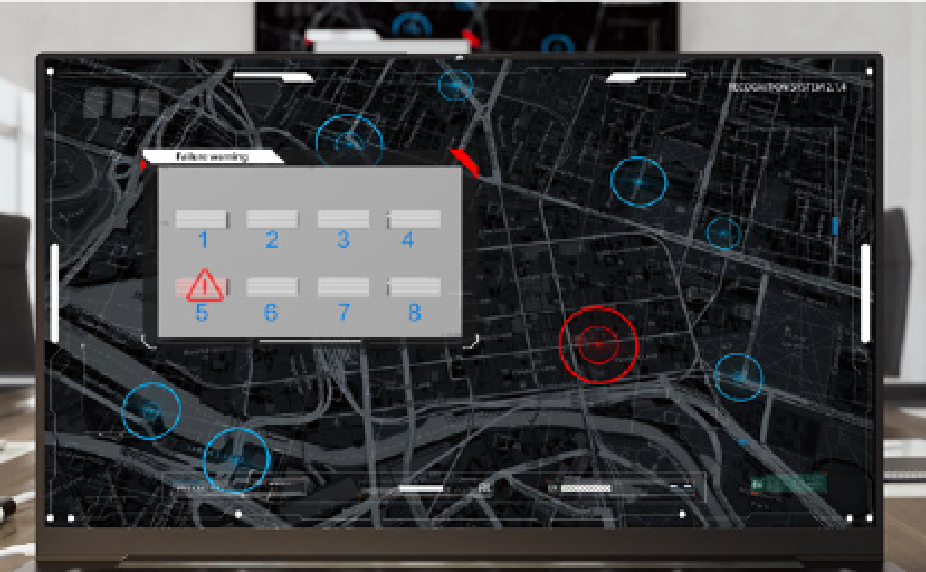 Remotely monitoring the units operation status and modifying